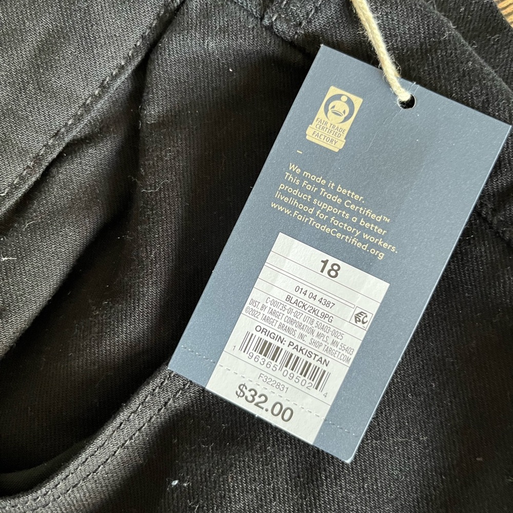 NEW Universal Thread Black Denim Ankle Bootcut Jeans - Picture 11 of 15